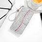 Shiny wallet lanyard phone case for huawei