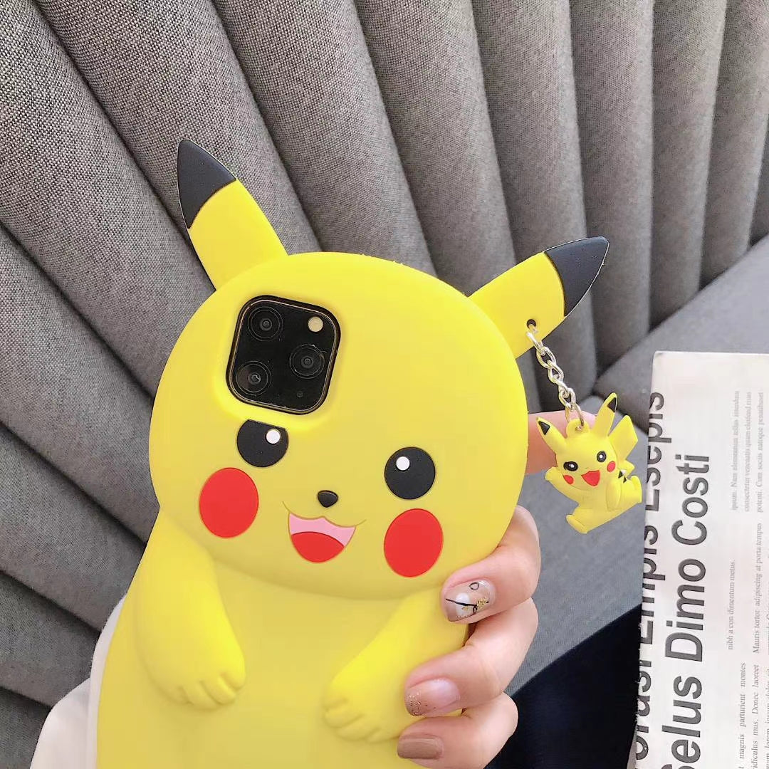 Cute cartoon silicone phone case