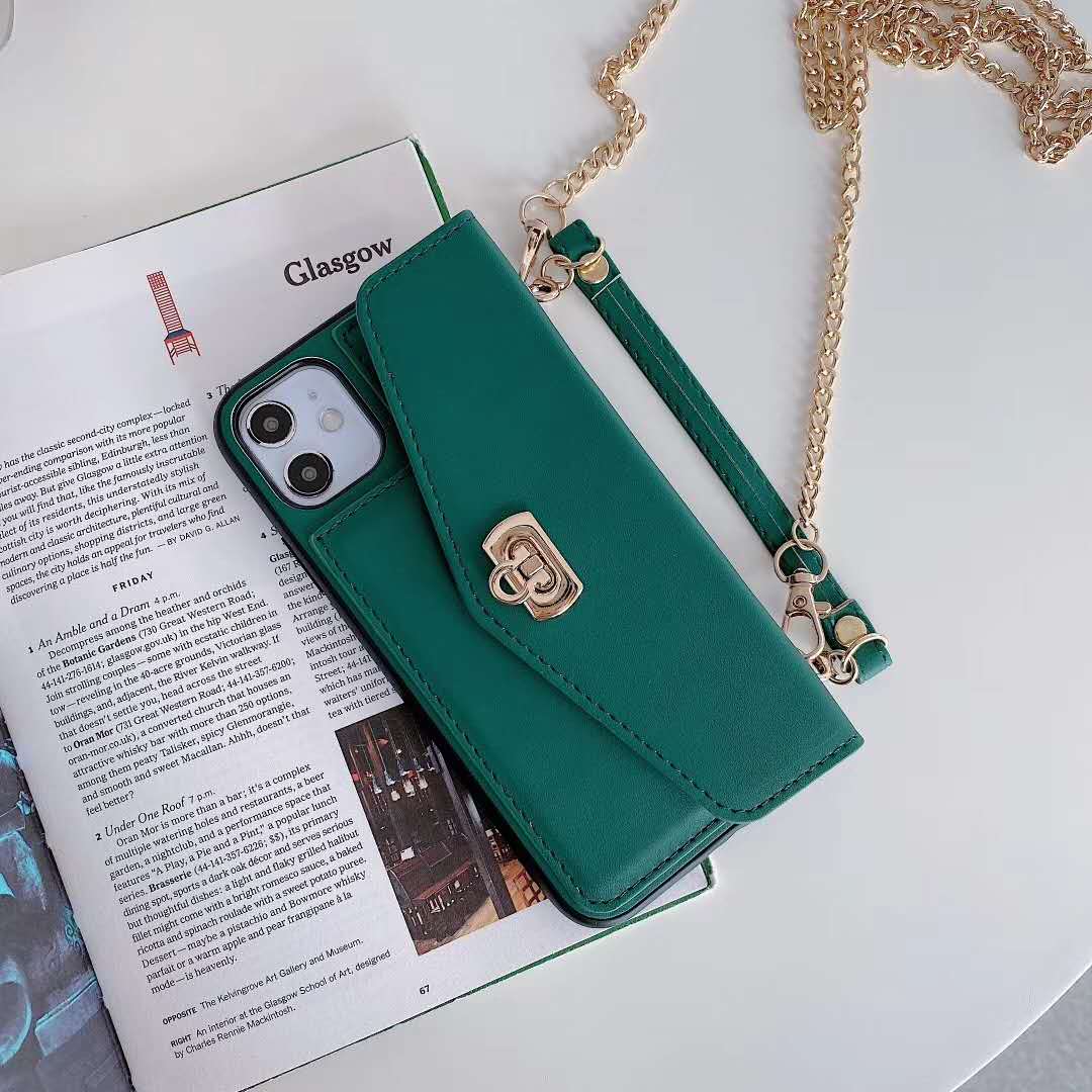 New Leather Cross-body Phone Case - LVCASE