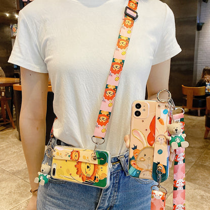 slant straddle back wristband  phone case
