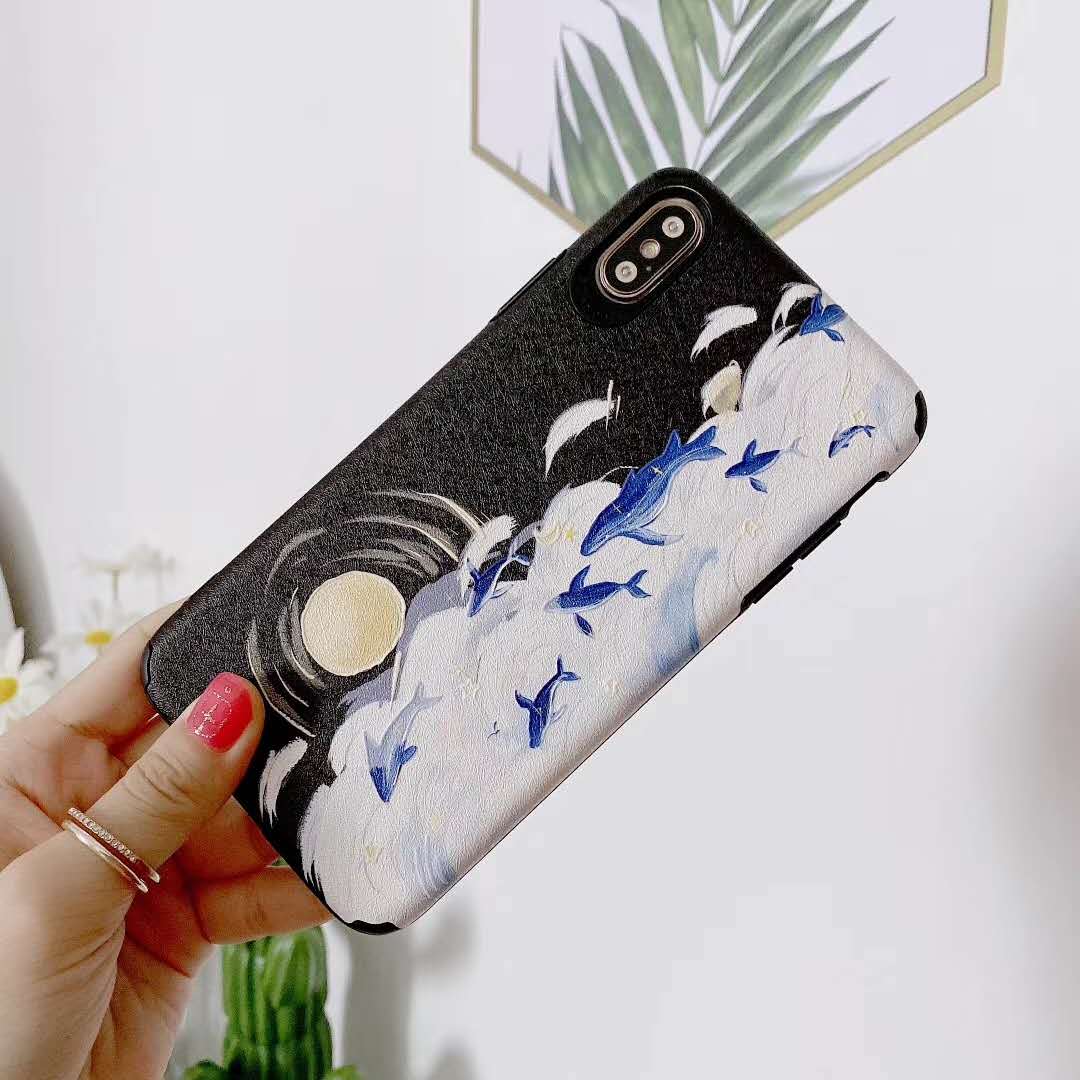 Embossed Feel Silk Phone Case