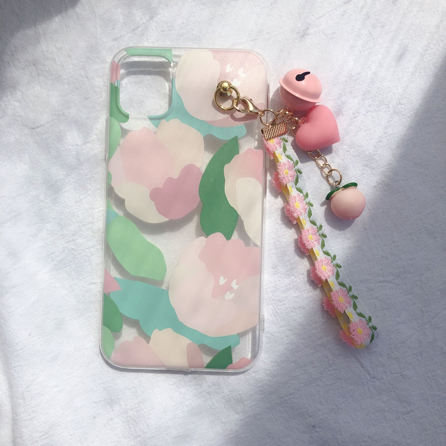 Young Girl Flowers Phone Case