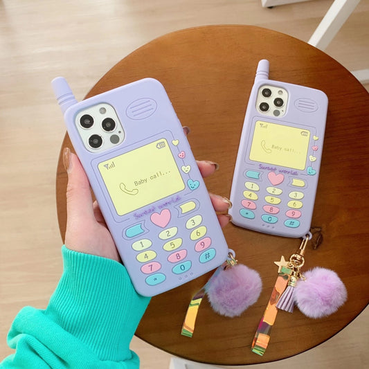 Mobile phone graphic silicone phone case