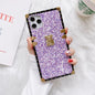 Fashion color beads square phone case for Samsung