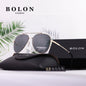 5 COLORS DOUBLE BRIDGE METAL FRAME WATERMARK LENS SUNGLASSES