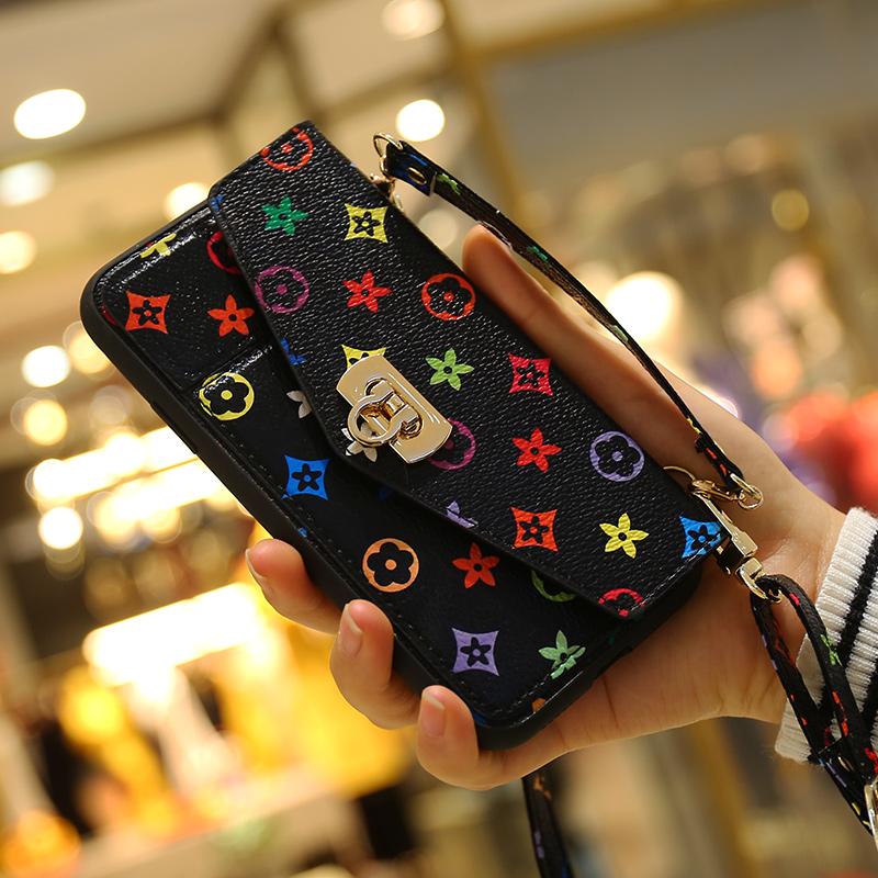 Card Women's Cross-back Wrist Phone Case - LVCASE