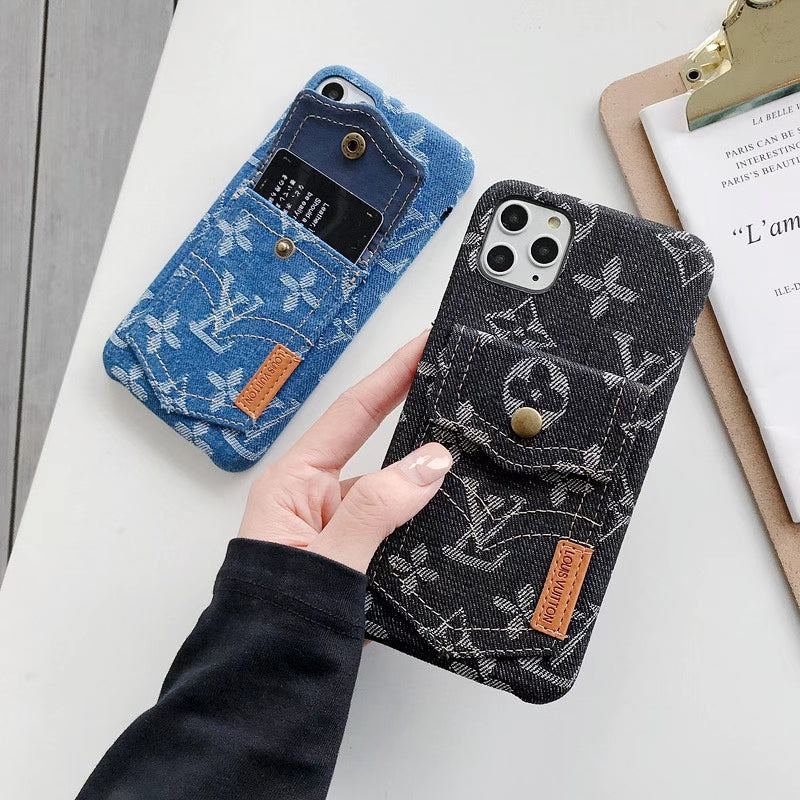 Cowboy coin purse phone case