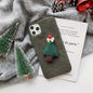 Christmas plush phone case for Samsung