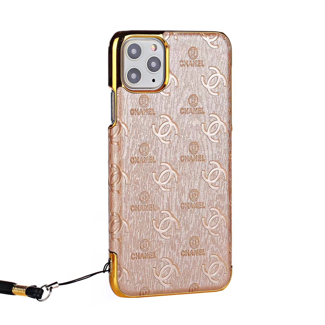 Luxury plating edge phone case
