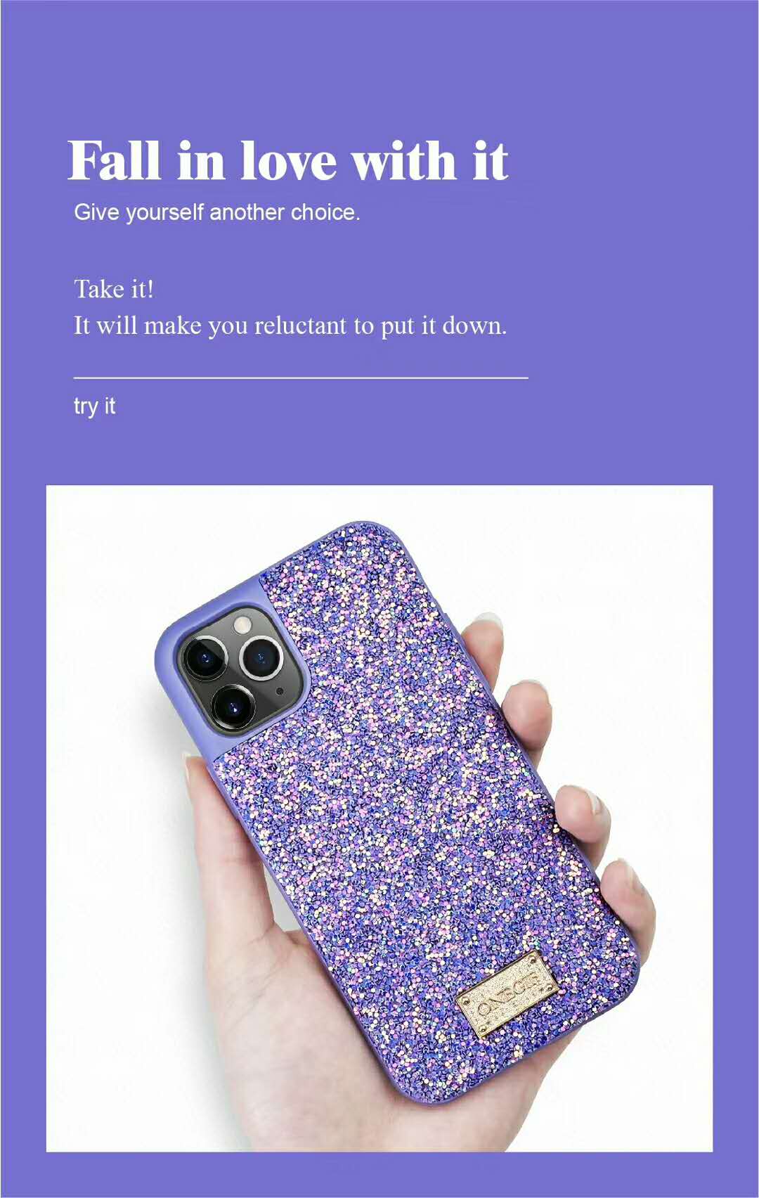 Glitter Star Phone Case - LVCASE