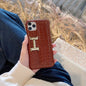 Leather card pocket Bracket phone case