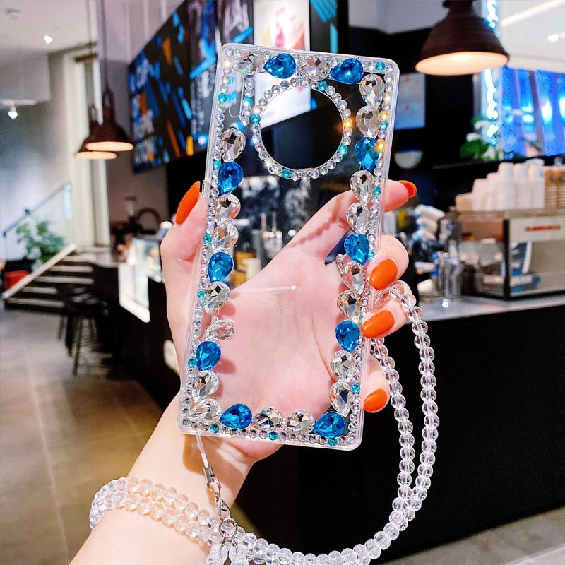 Luxurious Diamond Transparent Phone Case - LVCASE