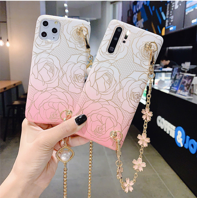 Rose Chain Phone Case
