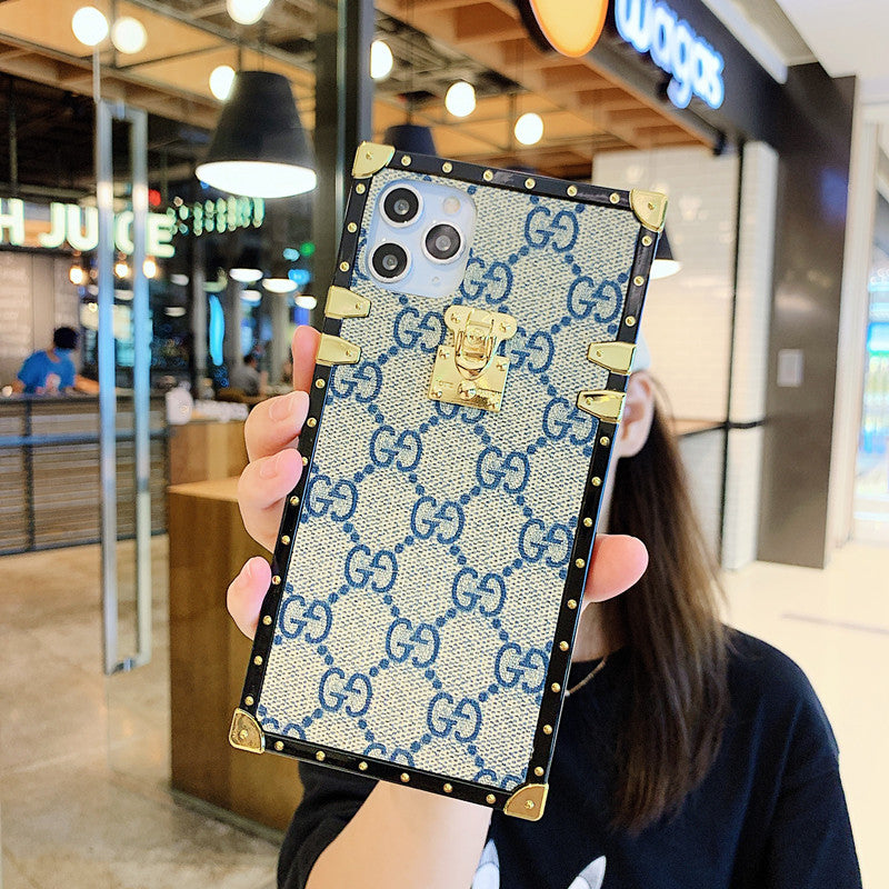 Retro pattern leather phone case for Samsung