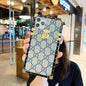 Retro pattern leather phone case for Samsung