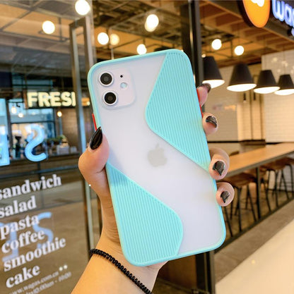 Be Applicable Simple Hit Color Stitching Phone Case - LVCASE