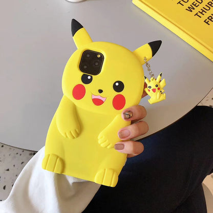 Cute cartoon silicone phone case