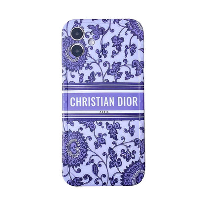 Fashion flower non-slip phone case