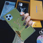 Luxury square mirror phone case