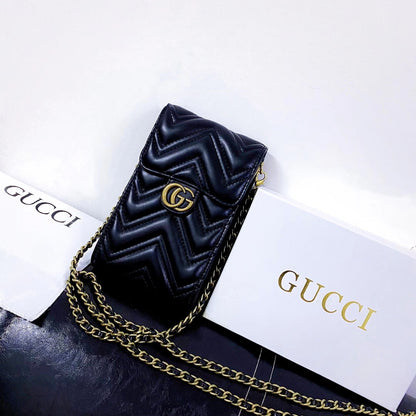 Luxury leather Chain Phone bag for all phone models