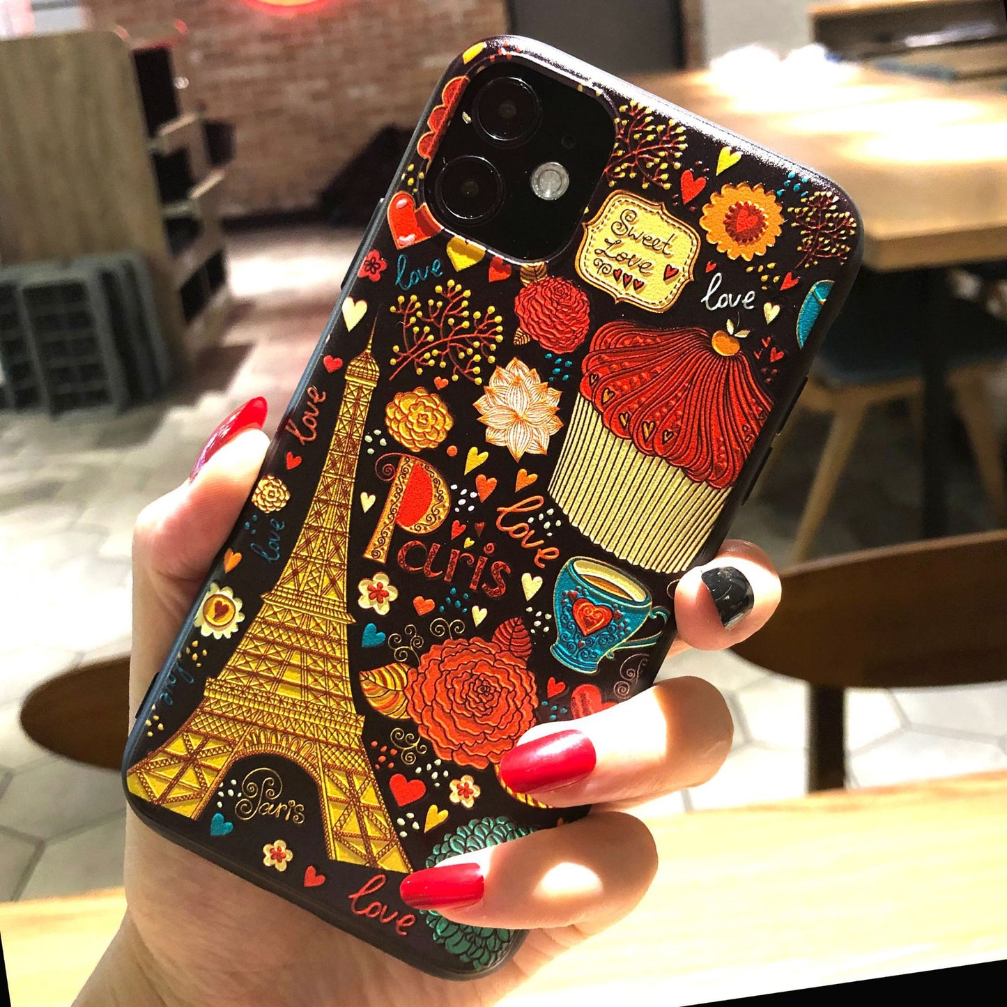 Relief Painting Phone Case
