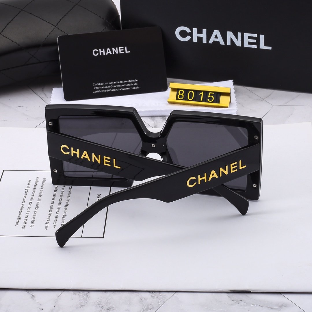 4 COLORS LARGE SIZE SQUARE SUNGLASSES FOR FEMALE