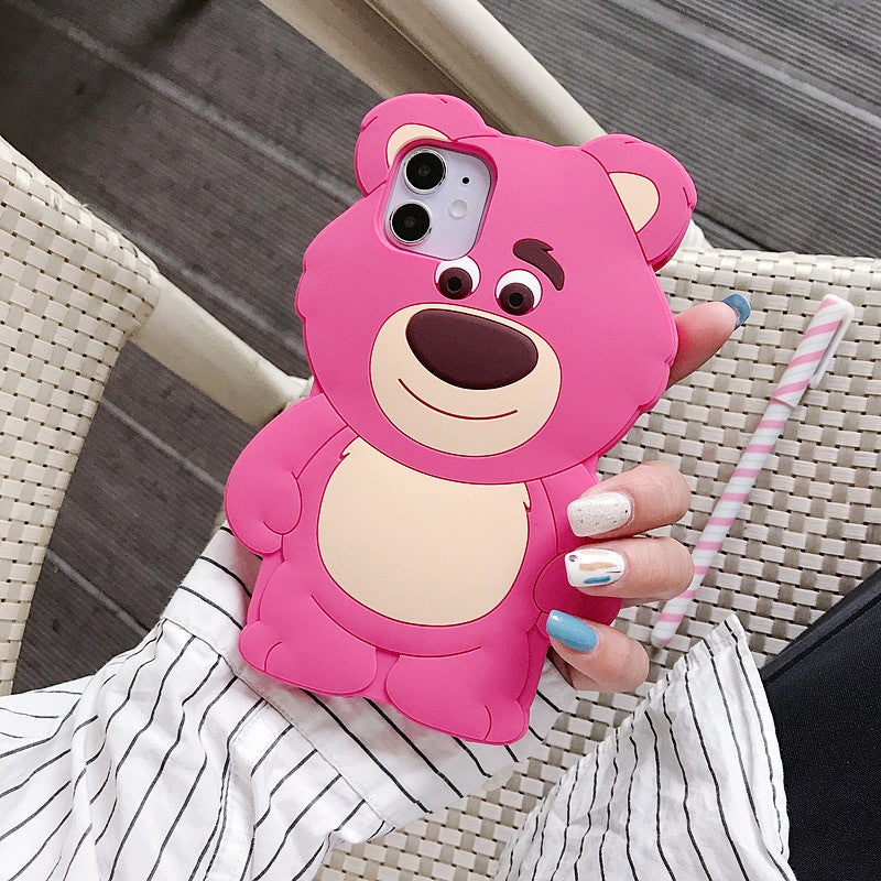 Cartoon Silicone Phone Case