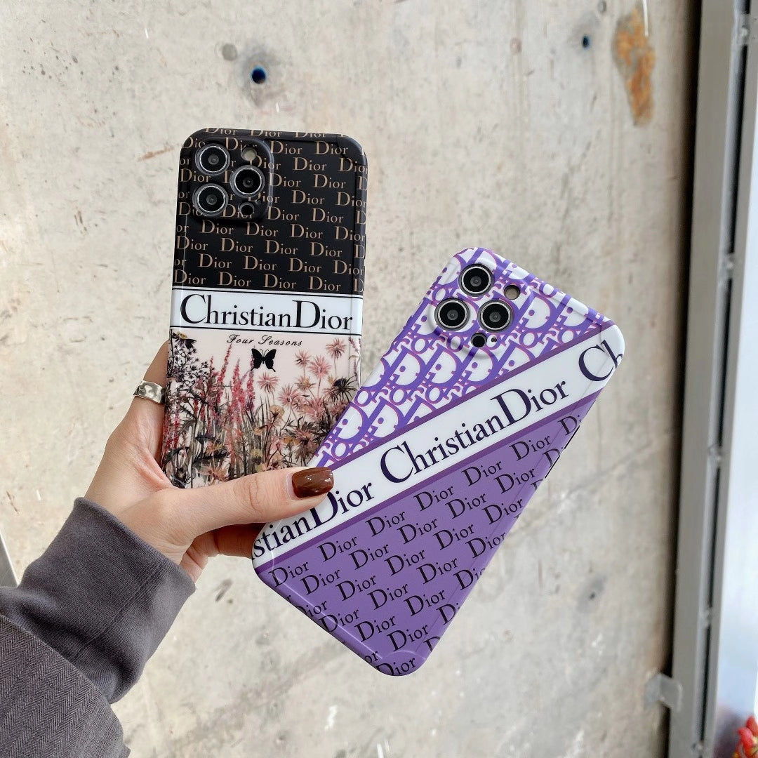 Stitching pattern soft phone case