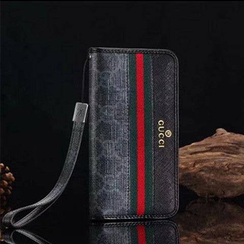 Luxury flip card case phone case