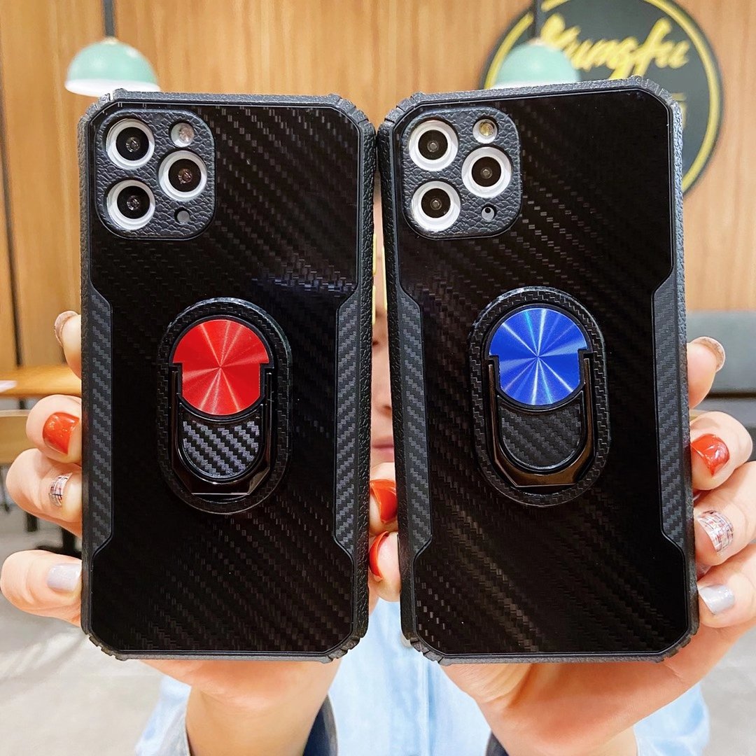 luxurious hidden bracket phone case for samsung