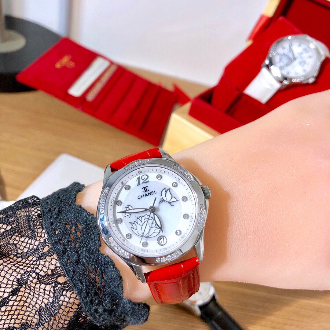 C H A N E L - Lotus watch [ 4 Colours Available ]