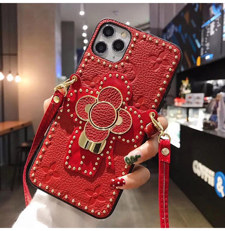camellia bracket Lanyard phone case - LVCASE