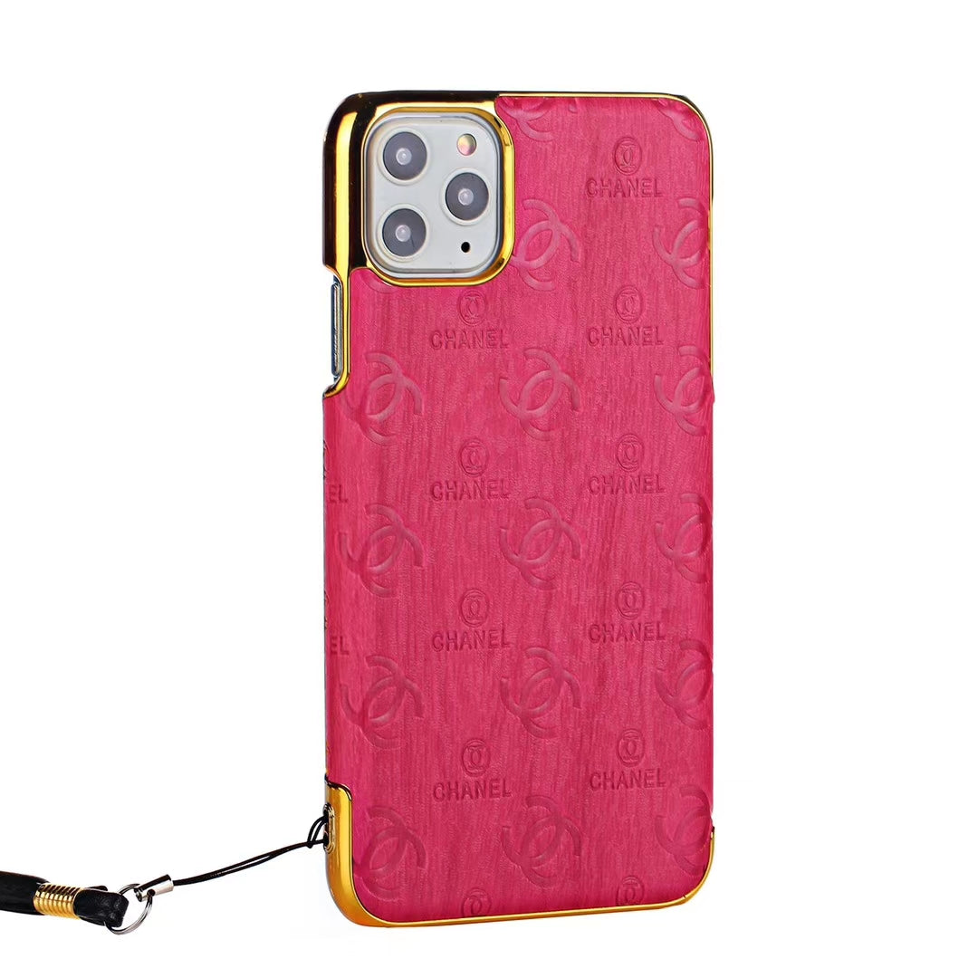 Luxury plating edge phone case