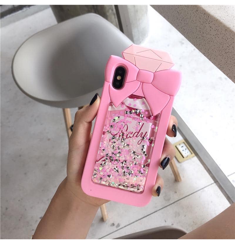 Cute quicksand phone case - LVCASE