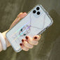 Snake head frame plus tempered glass mobile phone case
