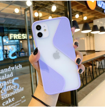 Be Applicable Simple Hit Color Stitching Phone Case - LVCASE