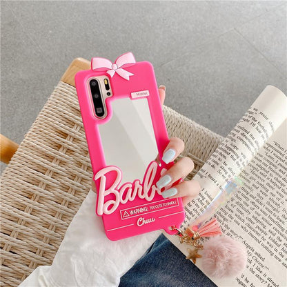 Cartoon mirror pendant phone case - LVCASE