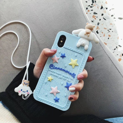 Cartoon silicone  phone case - LVCASE