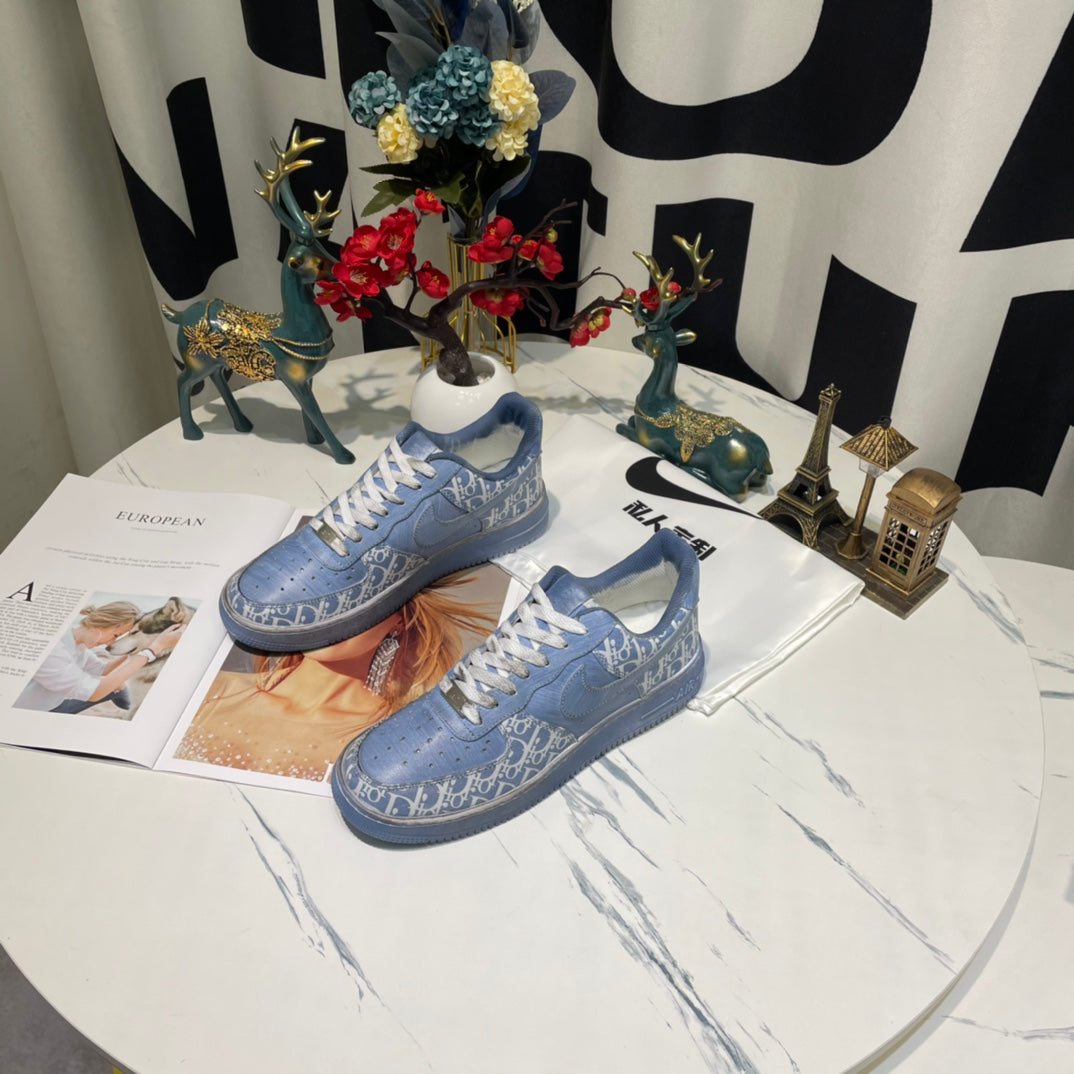 L V x D I 0 R - AF1 Sneaker [Blue]