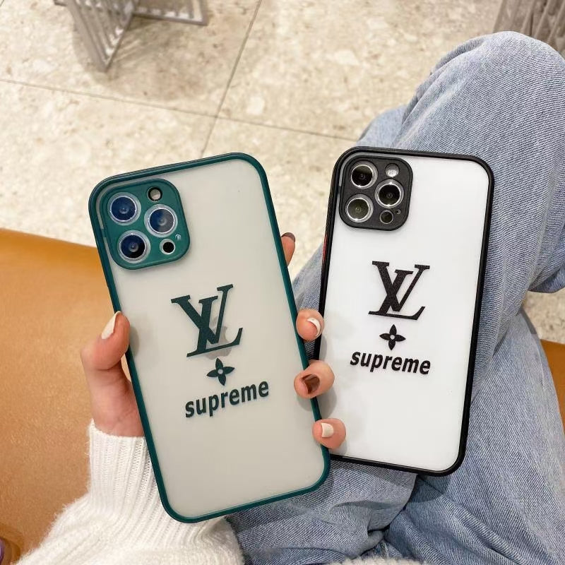 Simplicity frosted letter phone  case