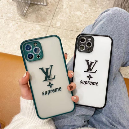 Simplicity frosted letter phone  case