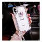 Luxury crystal chain mobile phone case