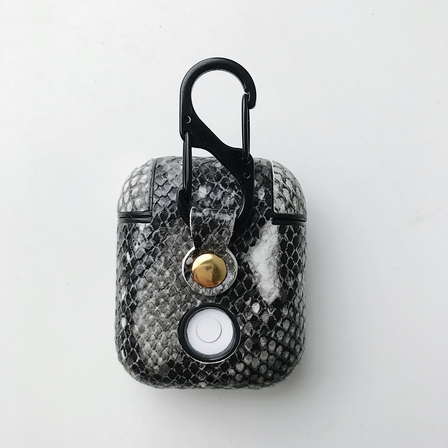 Snake skin pattern airpods case