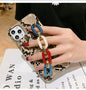 Chain wristband phone case