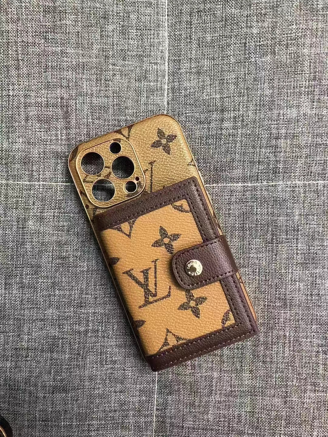 Fashion Card Holder phone case for iPhone