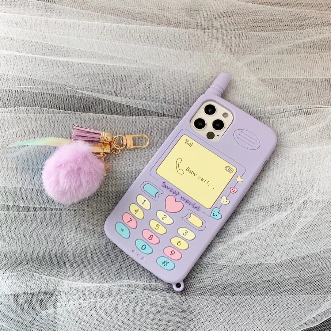 Mobile phone graphic silicone phone case