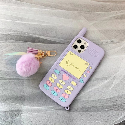 Mobile phone graphic silicone phone case