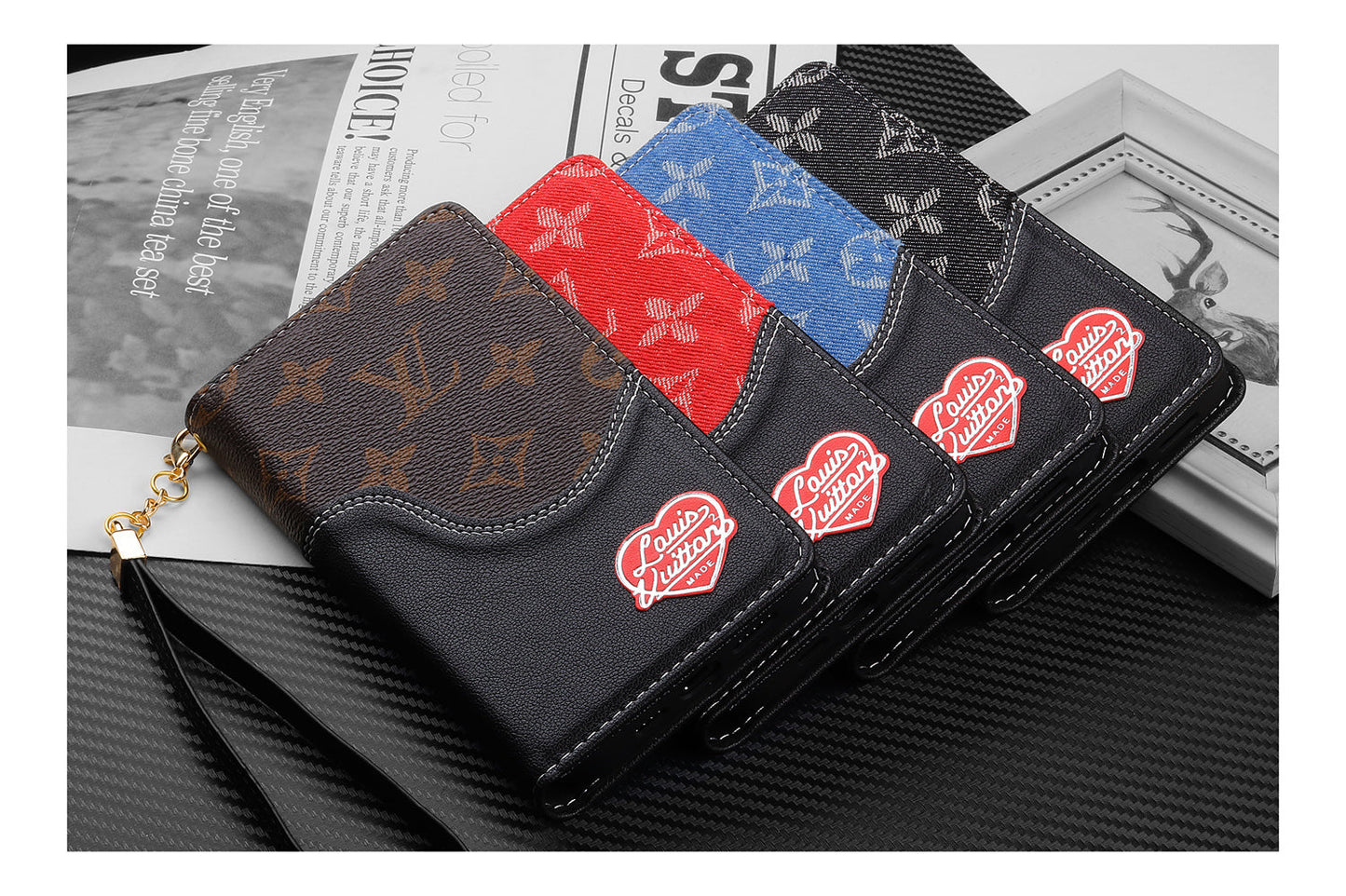 Card bag leather case