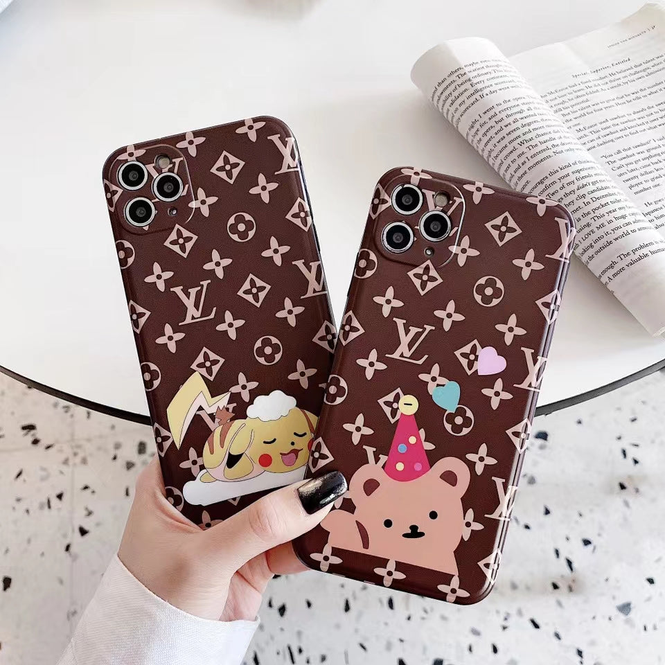 Cartoon letter phone case