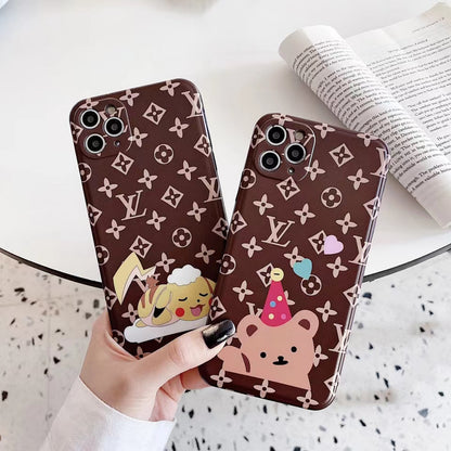 Cartoon letter phone case